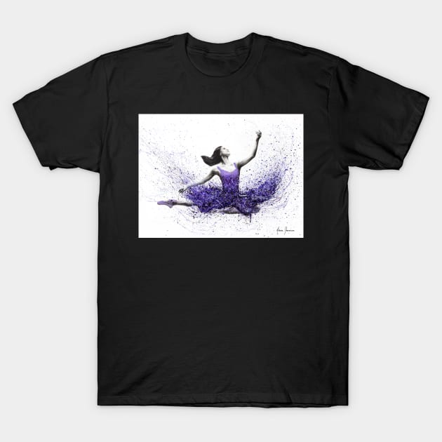 Violet Verve Dance T-Shirt by AshvinHarrison